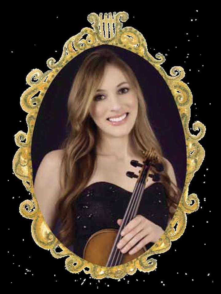 Kristine Papillon with her violin