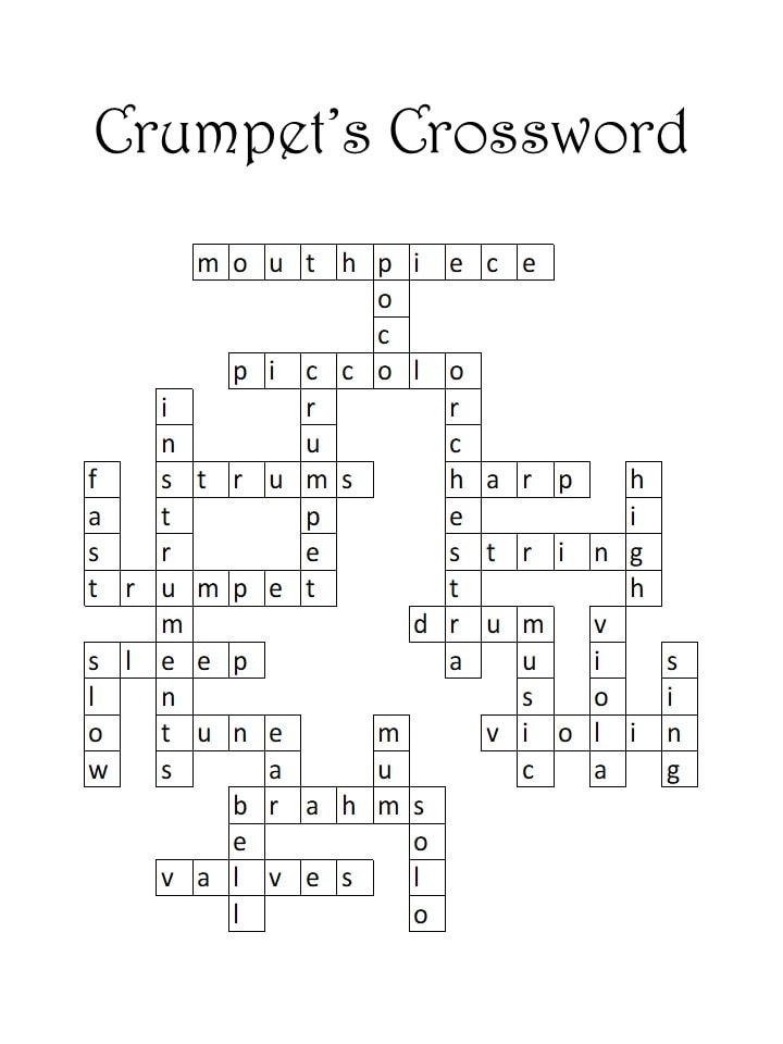 Crossword Fun